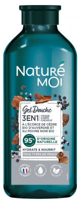Naturé Moi 3v1 Gel za prhanje Cedra in Črni poper 250 ml
