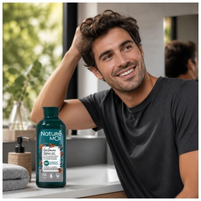 Naturé Moi Gel Douche 3en1 Cèdre et Poivre Noir 250 ml