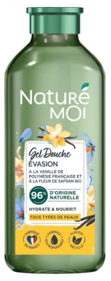 Naturé Moi Gel Douche Évasion Vanille et Fleur de Safran 250 ml