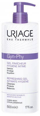 Uriage Gyn-Phy Gel Rinfrescante per L'igiene Intima 500 ml