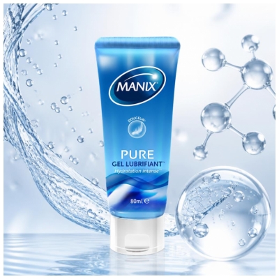Manix Pure Gel Lubricante Íntimo 80 ml