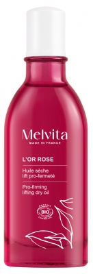 Melvita L'Or Rose Huile Sèche Lift Pro-Fermeté Corps Bio 50 ml