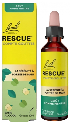 Rescue Bach Tropfenzähler Geschmack Apfel Minze 20 ml