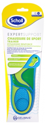 Scholl Expert Support Semelles Chaussures de Sport 1 Paire - Taille : Taille L