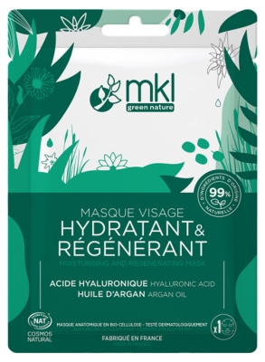MKL Green Nature Masque Visage Hydratant & Régénérant Bio 10 ml