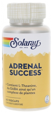 Solaray Adrenal Success 60 Kapsułek Roślinnych