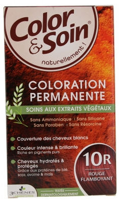 Les 3 Chênes Color & Soin Permanent Color Care - Hair Colour: Shining Red: 10R