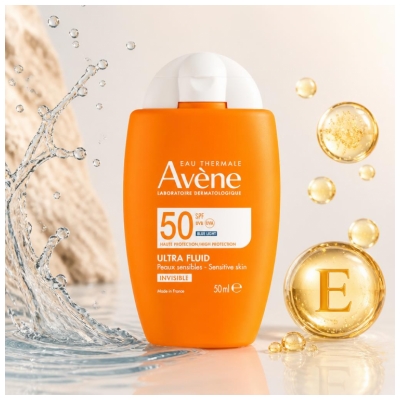 Avène Sunscreen Ultra Fluid Invisible SPF50 50 ml