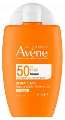 Avène Zonverzorging Ultra Vloeibaar Onzichtbaar SPF50 50 ml