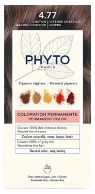 Phyto Couleur Coloration Permanente - Coloration : 4.77 Châtain Marron Profond