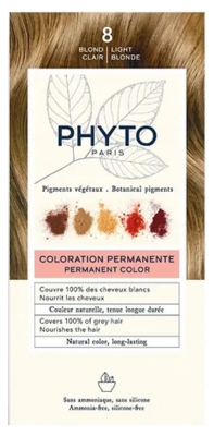 Phyto Color Permanent Color - Hair Colour: 8 Light Blonde
