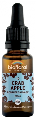 Biofloral Bachblüten 10 Crab Apple Bio 20 ml