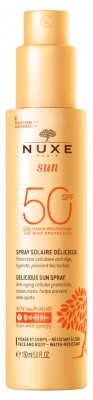 Nuxe Sun Razkošen zaščitni sprej za sončenje SPF50 150 ml