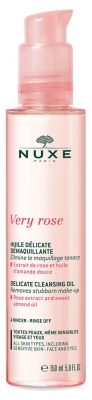 Nuxe Very rose Huile Délicate Démaquillante 150 ml