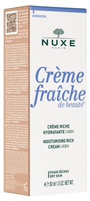 Nuxe Frische Schönheitscreme Reichhaltige Feuchtigkeitscreme 48H 30 ml