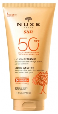 Nuxe Sun Melting Lotion High Protection Face and Body SPF50 150ml