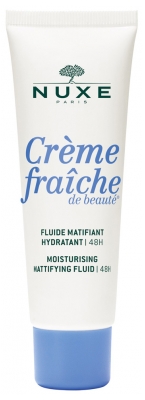 Nuxe Crème Fraîche de Beauté Fluido Idratante Opacizzante 48H 50 ml