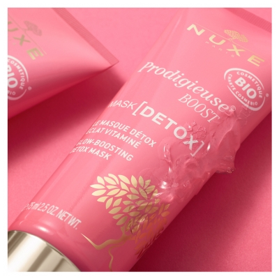Nuxe Prodigieuse Boost Masque [Détox] Le Masque Détox Éclat Vitaminé Bio 75 ml