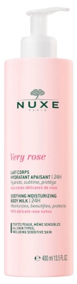 Nuxe Very rose Lait Corps Hydratant Apaisant 400 ml