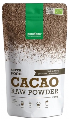 Purasana Organiczne Kakao w Proszku 200 g