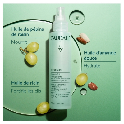 Caudalie Vinoclean Huile de Soin Démaquillante 150 ml