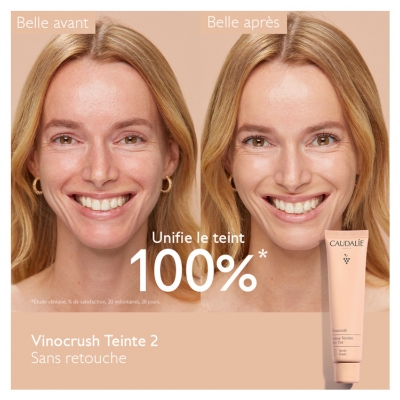 Caudalie Vinocrush Crème Teintée 30 ml - Teinte : Teinte 2