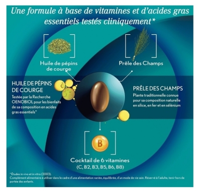 Oenobiol Hair Expert Chute de Cheveux 60 Capsules