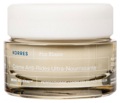 Korres Cremă Anti-Rid Ultra-Nourrissante cu Pin Alb 40 ml