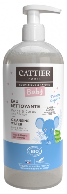 Cattier Baby Eau Nettoyante Bio 500 ml