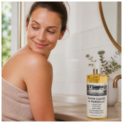 La Corvette Sabonete Líquido de Marselha Natureza 1 L