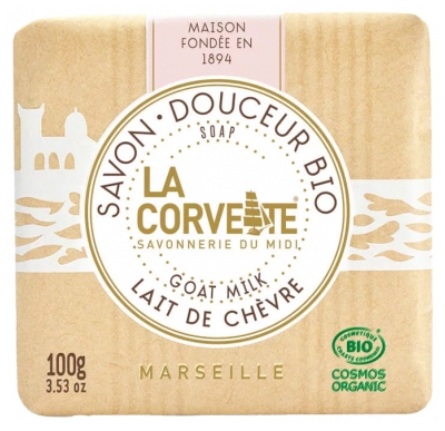 La Corvette Mild Ekologisk Getmjölks Tvål 100 g