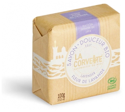 La Corvette Sanfte Bio-Lavendelblüten-Seife 100 g