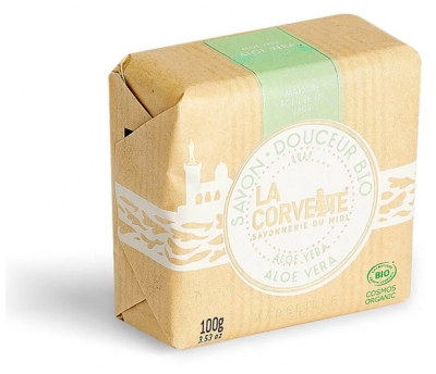 La Corvette Savon Douceur Bio Amande Douce 100 g