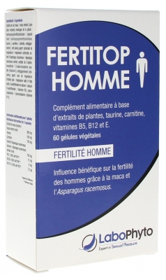 Labophyto Fertitop Man 60 Capsule Vegetali