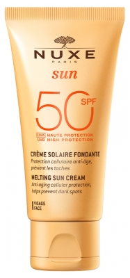 Nuxe Sun Cremă Solară Topitoare Față SPF50 50 ml