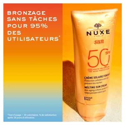 Nuxe Sun Crème Solaire Fondante Visage SPF50 50 ml
