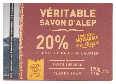 La Corvette Tikrasis Alepo Muilas Bio 190 g