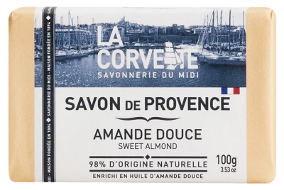 La Corvette Jabón de Provenza Almendra Dulce 100 g