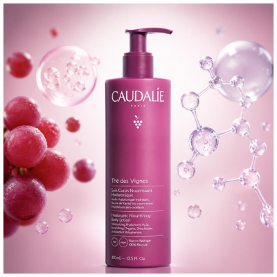 Caudalie Thé des Vignes Maitinantis Kūno Losjonas su Hialurono Rūgštimi 400 ml
