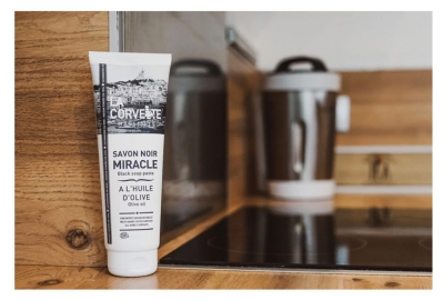 La Corvette Savon Noir Miracle à l'Huile d'Olive 250 ml