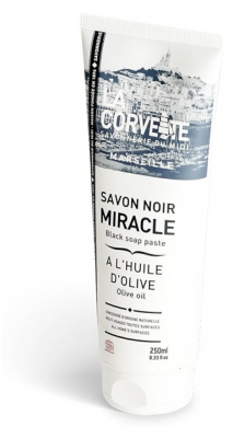 La Corvette Schwarze Wunderseife mit Olivenöl 250 ml