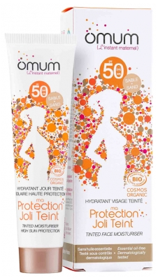 Omum Tinted Face Moisturizer SPF50 Organic 40ml