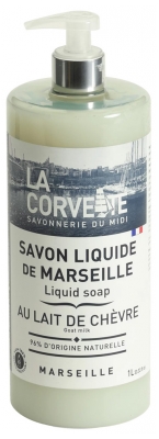 La Corvette Jabón Líquido de Marsella de Leche de Cabra 1 L