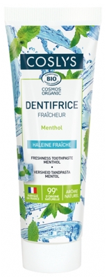 Coslys Dentifrice Fraîcheur Bio 100 g
