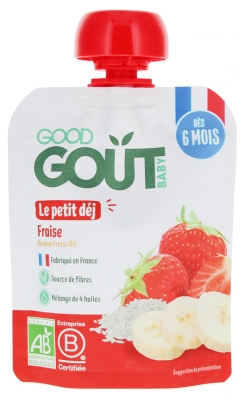 Good Goût Breakfast Organic Strawberry From 6 Months 70g