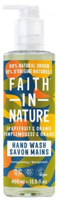 Faith In Nature Savon Mains au Pamplemousse et à l'Orange 400 ml