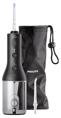 Philips Sonicare 3000 HX3826/33 Cordless Power Flosser Sans Fil - Couleur : Noir