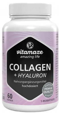 Vitamaze Collagene + Acido Ialuronico 60 Capsule