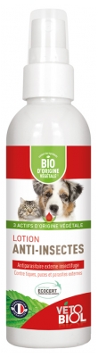 Vétobiol Loção Anti-Insetos Bio 240 ml