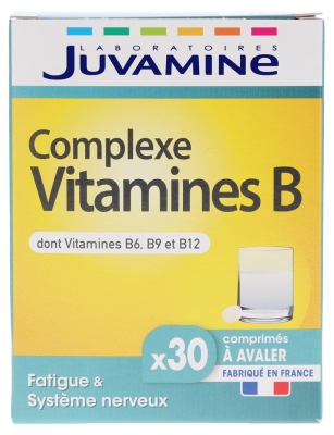Juvamine Complexe Vitamines B 30 Gélules